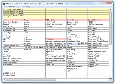 ! - Spartan Multi Clipboard 1.50 screenshot