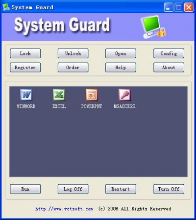 ! System Guard 1.29 screenshot
