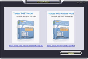 .Tansee iPod Copy Pack II platinum 6.10.2 screenshot .Tansee iPod Copy Pack II platinum 6.10.2 screenshot
