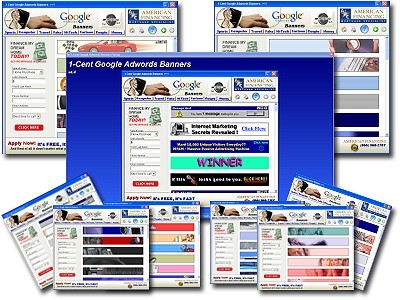 1 Cent Google Adwords Banners 4.4 screenshot