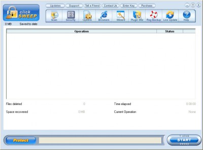 1 Click Sweep 1.5.4 screenshot 1 Click Sweep 1.5.4 screenshot