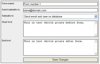 #1 Form Mail Software 2.01 screenshot