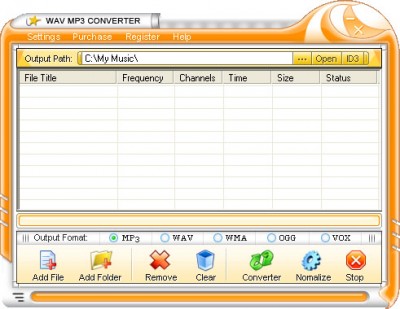 #1 WAV MP3 Converter 1.00 screenshot