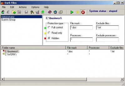 1st Files Privacy Tool 2.4 screenshot