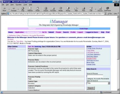 2004 kManager - Knowledge Management System 2004 screenshot 2004 kManager - Knowledge Management System 2004 screenshot