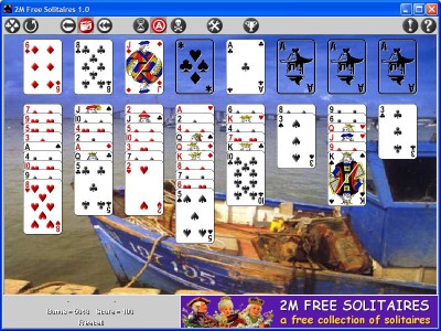 2M Free Solitaires 1.1b US screenshot 2M Free Solitaires 1.1b US screenshot