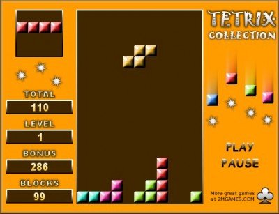 2M Free Tetris 1.2f screenshot 2M Free Tetris 1.2f screenshot