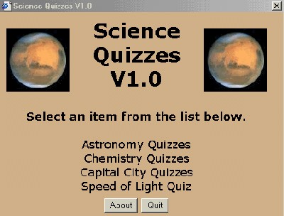 300 Science Quizzes 1.0 screenshot 300 Science Quizzes 1.0 screenshot