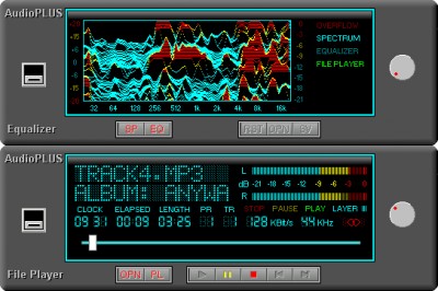 32-bit AudioPlus 2.00c screenshot