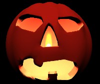 3D Halloween Pumpkin Screen Saver 1.01 screenshot