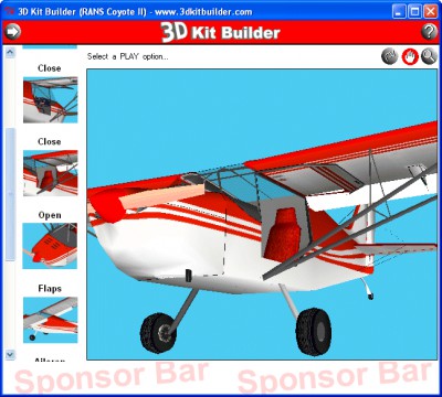 3D Kit Builder (RANS Coyote II) 3.7 screenshot