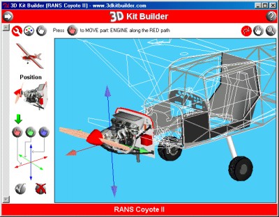 3D Kit Builder (RANS Coyote II) 3.7 screenshot 3D Kit Builder (RANS Coyote II) 3.7 screenshot