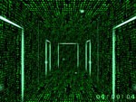 3D Matrix Screensaver Endless Corridors 1.0 screenshot