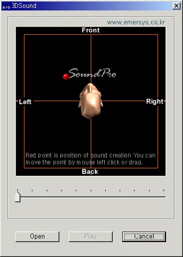 3D Sound Tester 1.0 screenshot