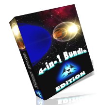 3D Space Screensavers 4-in-1 Bundle 1.1 screenshot