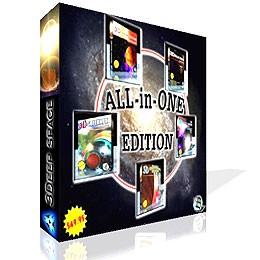 3D Space Screensavers All-in-One Bundle 1.1 screenshot 3D Space Screensavers All-in-One Bundle 1.1 screenshot