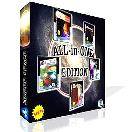 3D Space Screensavers All-in-One Bundle 1.1 screenshot 3D Space Screensavers All-in-One Bundle 1.1 screenshot