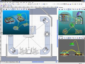 3D Visioner - 3D Visualization for Visio 2.3.814 screenshot 3D Visioner - 3D Visualization for Visio 2.3.814 screenshot