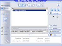 3GP PSP iPod Converter 1.0.1 screenshot 3GP PSP iPod Converter 1.0.1 screenshot
