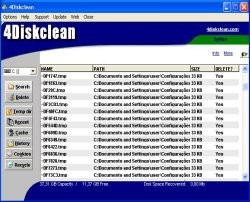 4Diskclean Lite 3.01 screenshot 4Diskclean Lite 3.01 screenshot