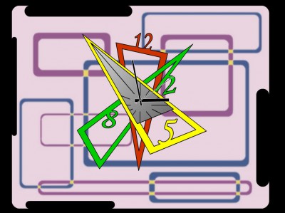 7art Radioactive Clock ScreenSaver 1.1 screenshot
