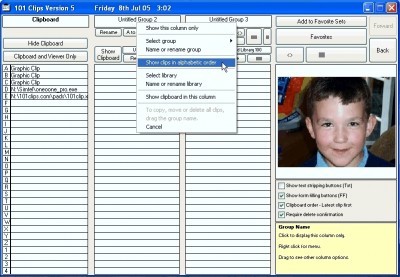 a - 101 Clips Pro. - Multi Clipboard 6.51 screenshot