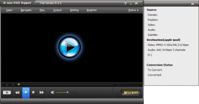 A-one DVD Ripper 6.36 screenshot