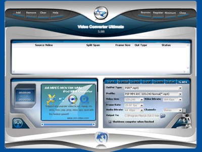 A-Z Video Converter Ultimate 7.55 screenshot