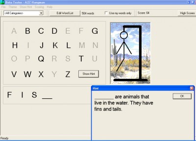 A2Z Hangman 4.1 screenshot