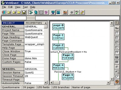AAADBS WebQuest 1.0 screenshot AAADBS WebQuest 1.0 screenshot