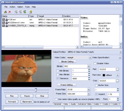 Aayasa MPEG Encoder 6.4.8.1218 screenshot Aayasa MPEG Encoder 6.4.8.1218 screenshot