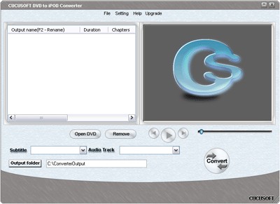 ABC DVD to iPod Converter v3.3 3.3 screenshot