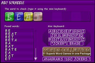 ABC Scrabble 1.0i US screenshot