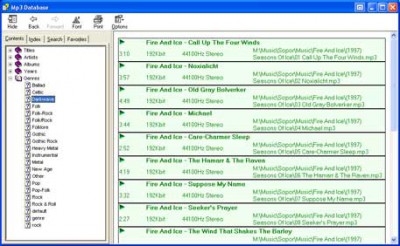 Abee MP3 Database Organizer 0.9.5 screenshot Abee MP3 Database Organizer 0.9.5 screenshot