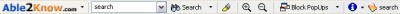 Able2Know Search Toolbar 1.4 screenshot Able2Know Search Toolbar 1.4 screenshot