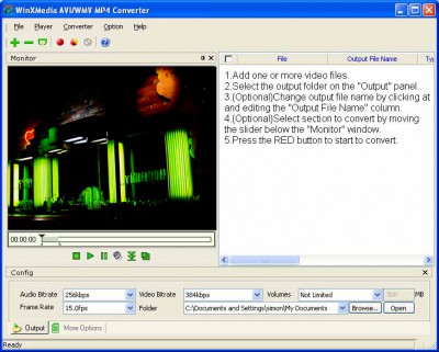 Ace AVI WMV to MP4 Converter 7.4.2.1218 screenshot