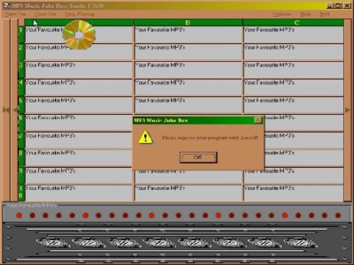 ACESOFT MP3 Music Juke Box 2k4.24.02 screenshot