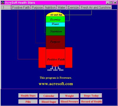 AcreSoft Health Stars 101 screenshot