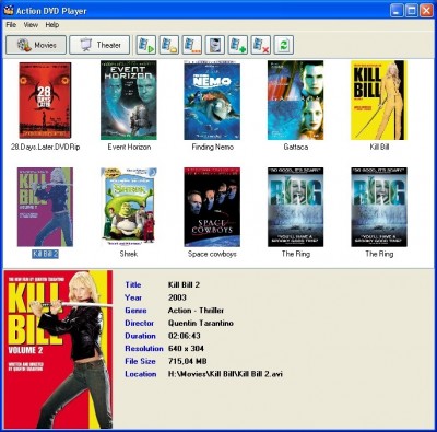 Action DVD & DivX Player 2.8.0 screenshot Action DVD & DivX Player 2.8.0 screenshot