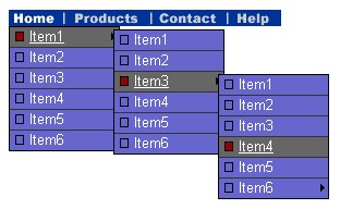 Active DHTML Drop Down Menu 1.0 screenshot