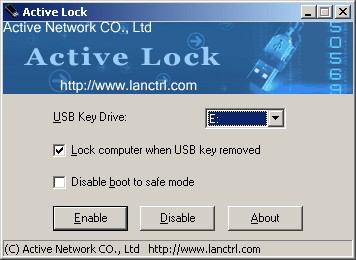Active Lock 1.2 screenshot