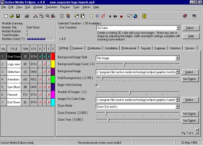 Active Media Eclipse v.4.1 4.1 screenshot