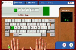 Active Typing Tutor 4.70 screenshot Active Typing Tutor 4.70 screenshot