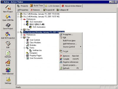 ActiveMaker Lite 6.1 screenshot ActiveMaker Lite 6.1 screenshot