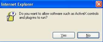 ActiveX Message Killer for IE 1.0 screenshot ActiveX Message Killer for IE 1.0 screenshot