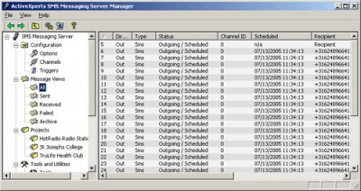 ActiveXperts SMS Messaging Server 4.1 screenshot ActiveXperts SMS Messaging Server 4.1 screenshot