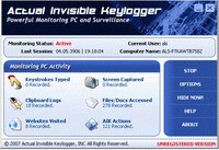 Actual Invisible Keylogger 1.3.8 screenshot Actual Invisible Keylogger 1.3.8 screenshot