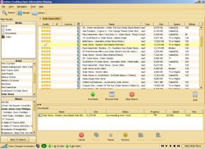 Addax P2P 2.9 screenshot Addax P2P 2.9 screenshot