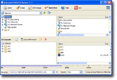 Adensoft DVD/CD Burner 3.1 screenshot