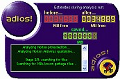 Adios! Extreme Filesystem Cleaner 2.23 screenshot Adios! Extreme Filesystem Cleaner 2.23 screenshot
